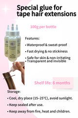 Professional-Grade Tape-In Hair Extension Making Kit
