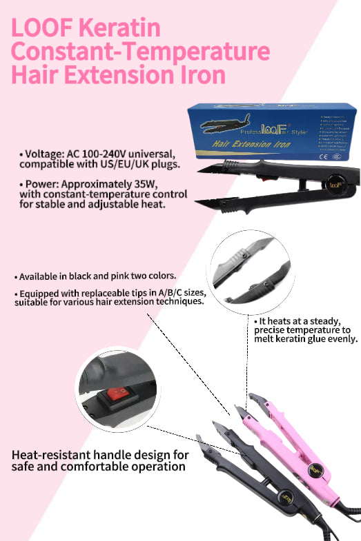 Constant Temp Keratin Connector