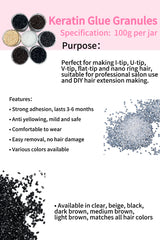 Italian Keratin Beads