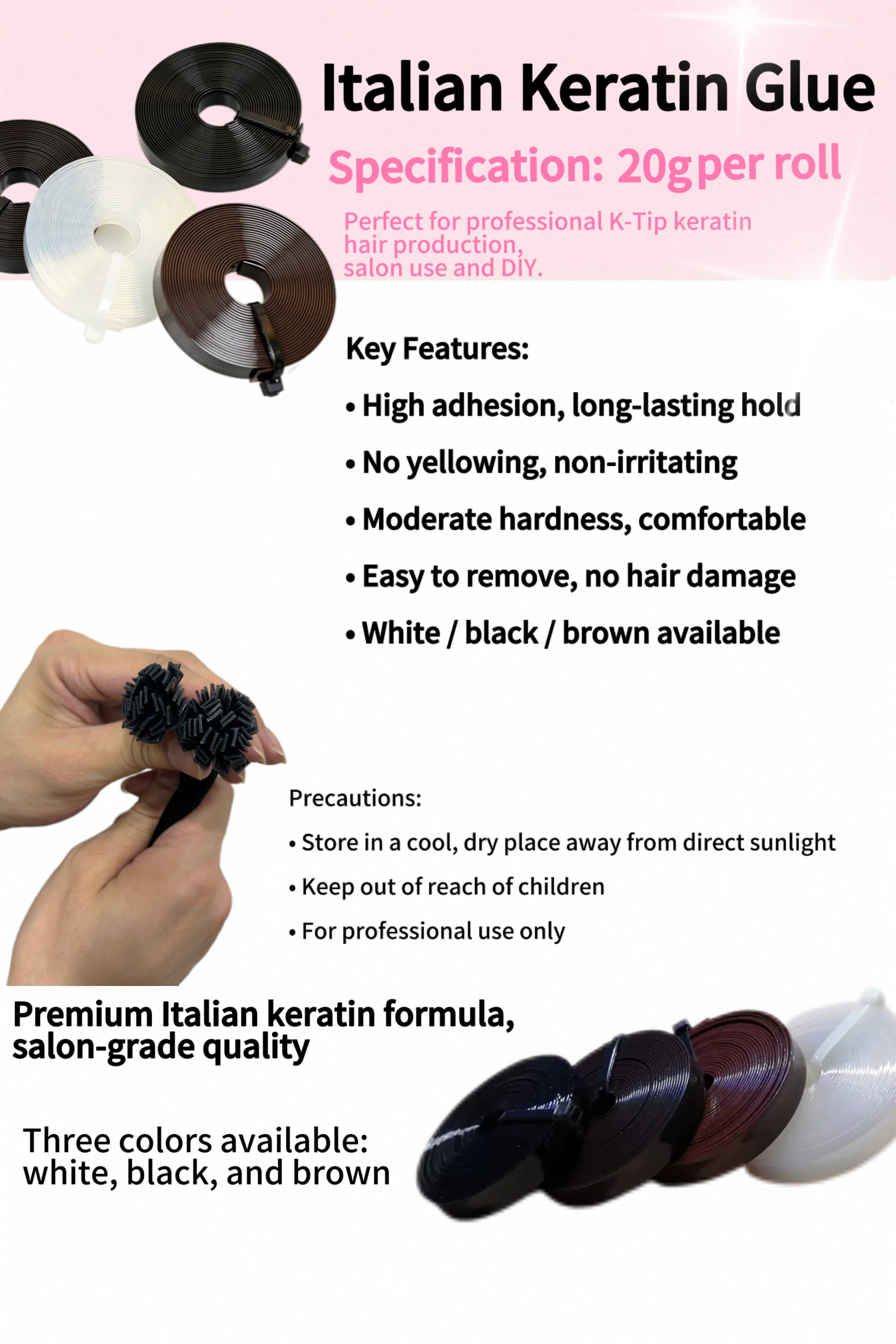 ltalian keratin glue